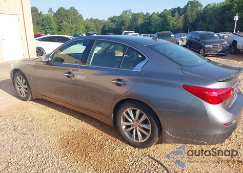 2015 Infiniti Q50 Premium from USA, damaged, VIN JN1BV7AP3FM352914